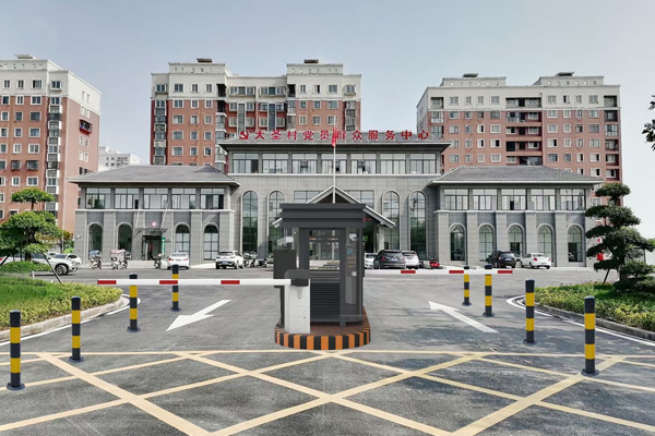 公安縣大圣村崗?fù)?、車牌識(shí)別系統(tǒng)、智能道閘